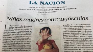 La editorial del diario La Nación fue publicada este viernes.