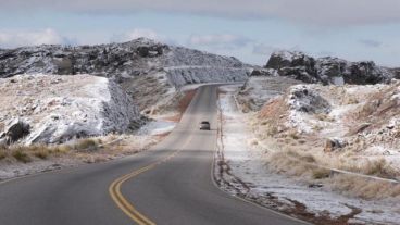 La primera nevada del año en las Altas Cumbres cordobesas podría producirse en febrero.