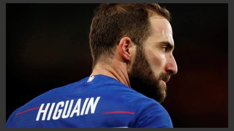 Higuaín fue uno de los últimos fichajes del Chelsea. 