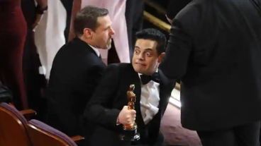 Rami Malek ganó el Oscar al mejor actor por su interpretación de Freddie Mercury en la película "Rapsodia Bohemia"