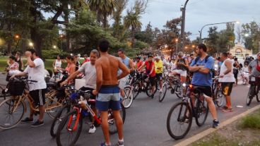 La última edición convocó a más de 500 ciclistas.