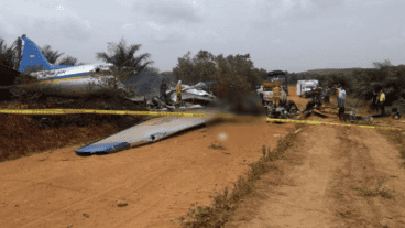 El piloto había declarado la emergencia antes del accidente.