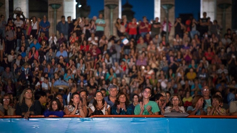 Postales de la ceremonia inaugural de los Juegos Suramericanos de Playa.