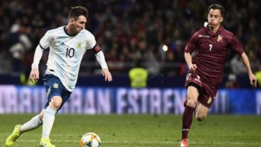 Messi jugó ante Venezuela y se ausentó contra Marruecos.