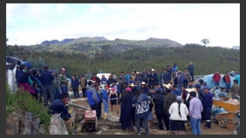 El siniestro fue en una de las minas del cerro El Toro.