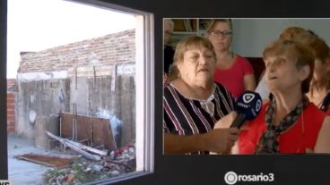 La ventana por donde ingresaron, dos veces, delincuentes.