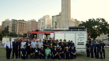 Bomberos de Rosario están de festejo.