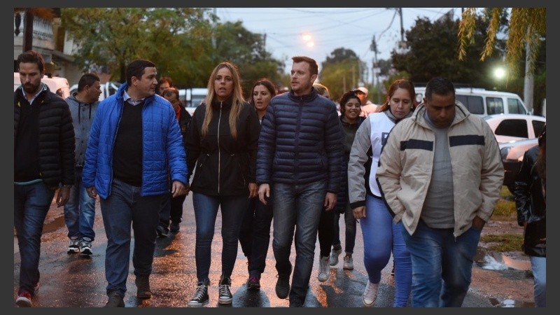 Leon y Roy López Molina en barrio 7 de septiembre.