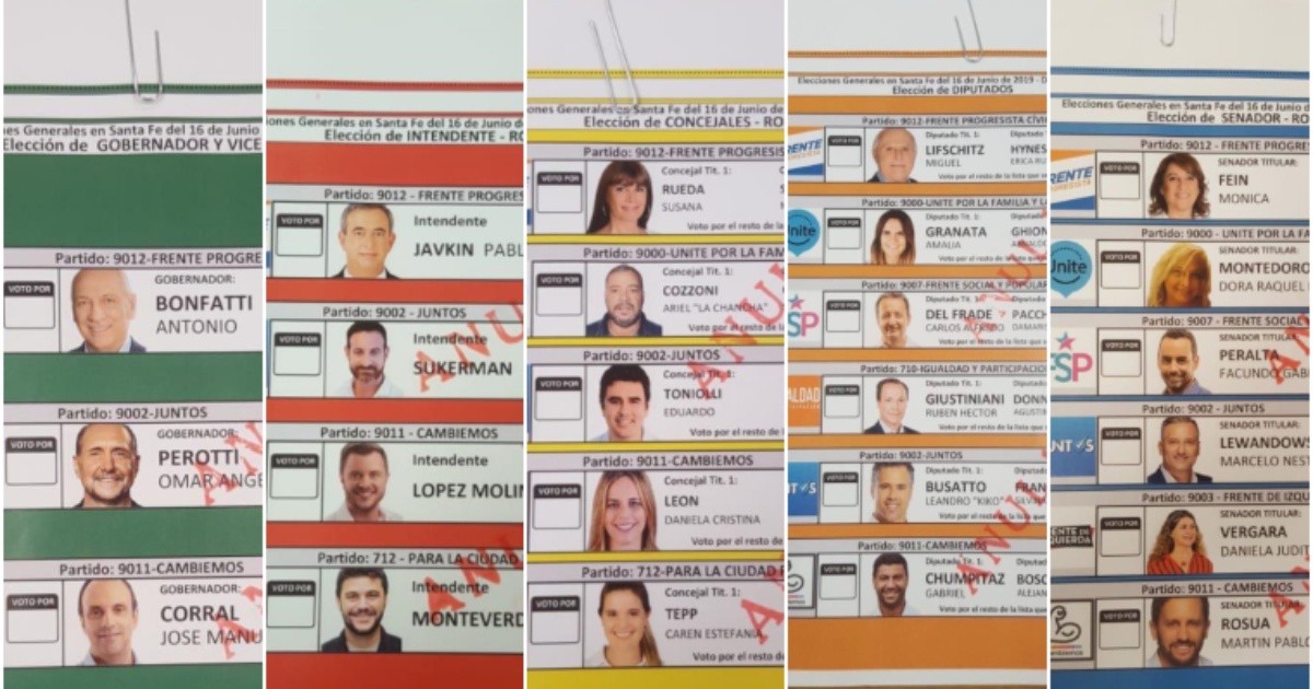 Así Son Las Boletas Para Las Elecciones Generales De Junio Rosario3 9017