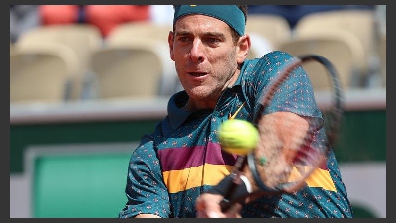 Delpo se metió en segunda ronda de Roland Garros.