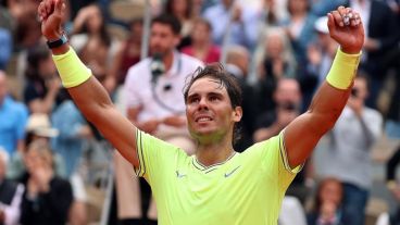 Nadal ganó otra vez en París.