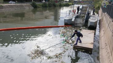 Desde camalotes hasta botellas de plástico, todo será recolectado por este nuevo dispositivo.