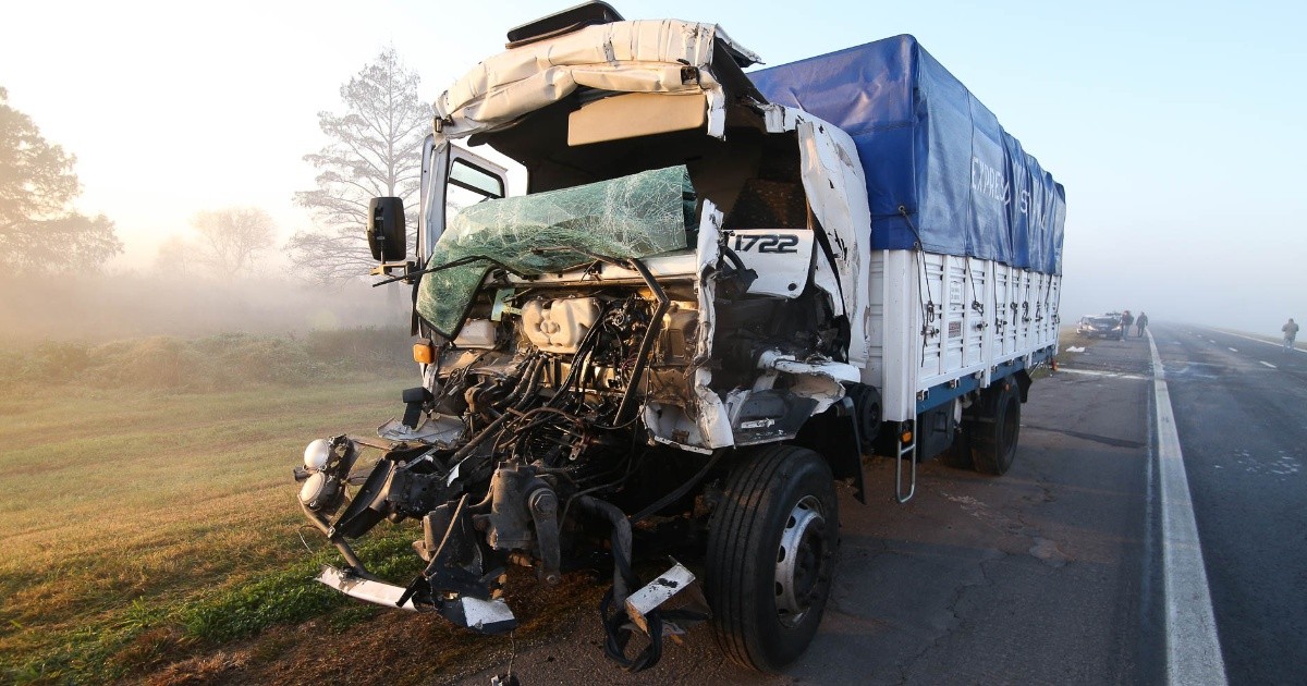 Tres Heridos En Choque Múltiple En La Autopista Rosario Santa Fe Había