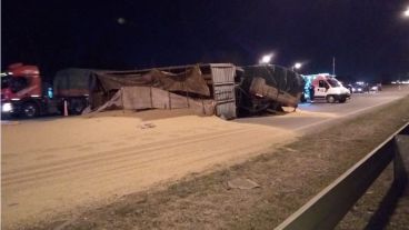 El siniestro fue a la altura de calle Baigorria.