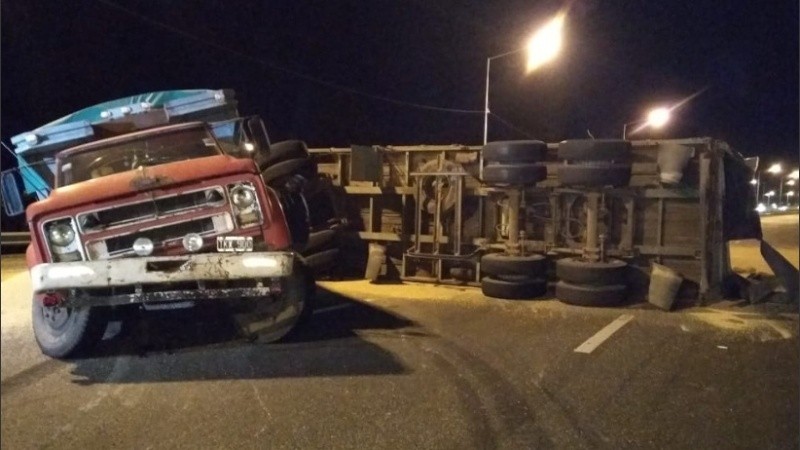 El siniestro fue a la altura de calle Baigorria.