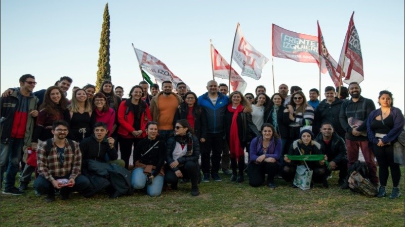 El Frente de Izquierda cerrará campaña este jueves.