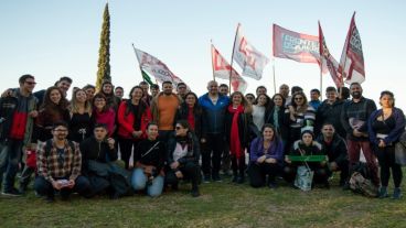 El Frente de Izquierda cerrará campaña este jueves.