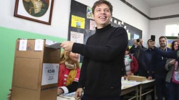 El candidato del Frente de Todos a la gobernación de la provincia de Buenos Aires, Axel Kicillof.