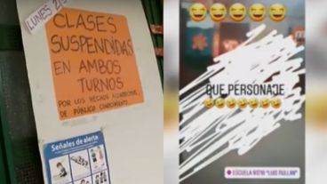 Las imágenes las subieron a la red social y luego las borraron.