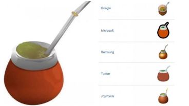 El emoji del mate es una invención de un grupo de diseñadores argentinos.