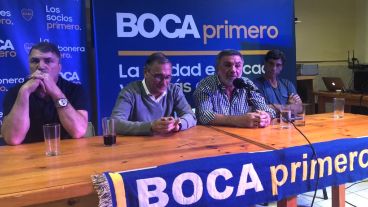 Beraldi y sus compañeros llegan a Rosario para hablar con los socios xeneizes.