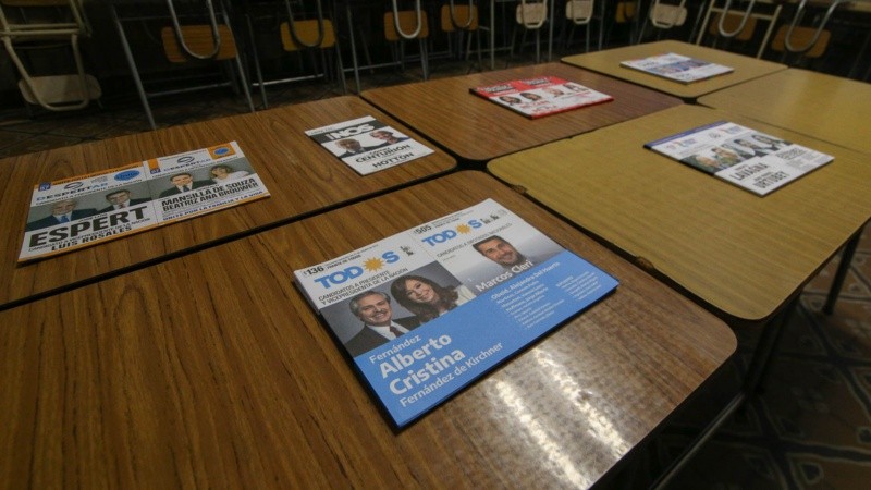 Las imágenes de la votación de este domingo en Rosario. 