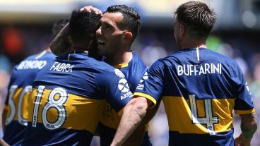 Boca goleó a Arsenal este domingo.