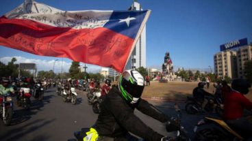 Hubo protestas en distintas ciudades chilenas, en especial en Plaza Italia, de Santiago.