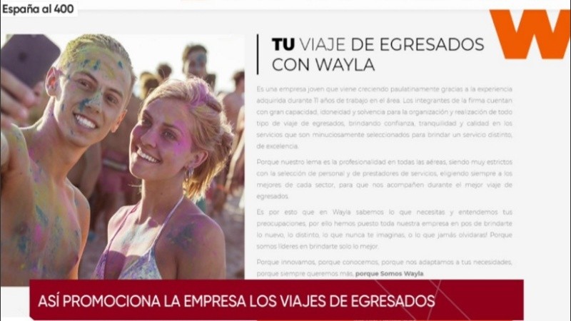 Son 15 las escuelas cuyos alumnos denunciaron haber sido estafadas por la agencia Wayla Turismo.