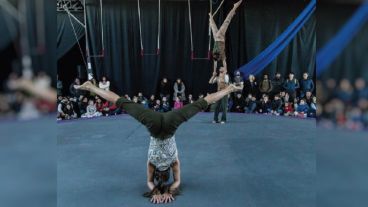 En las cuatro jornadas habrá acrobacias en tela, trapecio y piso, y circo.