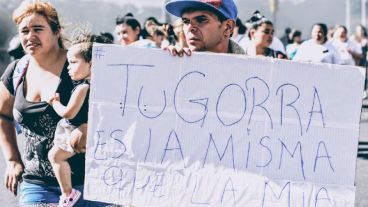 La marcha de la gorra nació en Córdoba y este jueves se hará en Rosario.