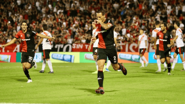 Lema hizo un golazo de cabeza en el primer tiempo y fue de lo mejor del local.