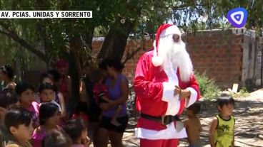 Sin necesidad del Santa Tracker, El Tres ubicó a Papá Noel en Rosario.