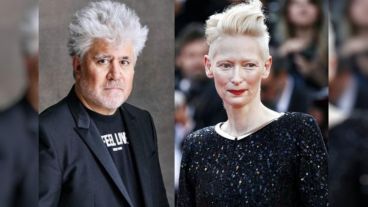 Pedro Almodóvar y Tilda Swinton, unidos por un texto de Jean Cocteau.