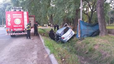 El siniestro ocurrió en la zona sur de San Lorenzo.