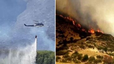 El incendio está controlado y comenzó la llamada guardia de ceniza.