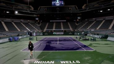 Indian Wells bajó sus persianas para evitar el contagio de Coronavirus.