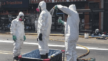 Buenos Aires: aislan a 4 policías tras asistir a un hombre que podría tener coronavirus.