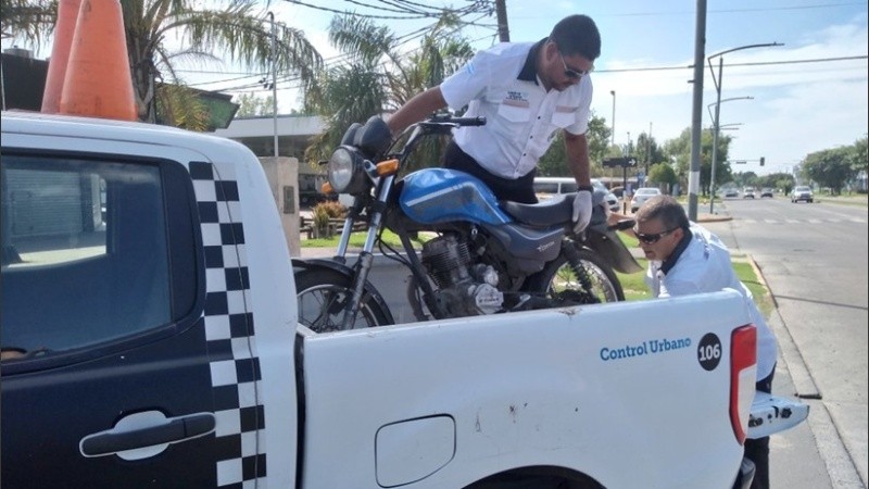 Los operativos fueron realizados por agentes municipales, policías y gendarmes.