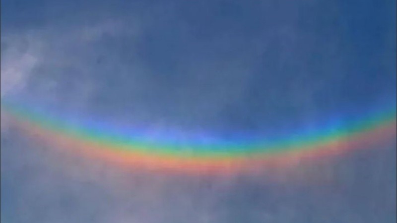 Se trata de un arco iris 