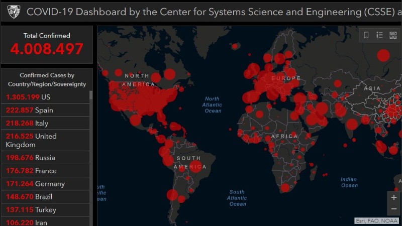 Los datos de la pandemia actualizados este sábado a la tarde.