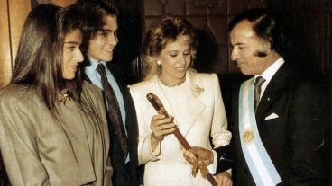 La familia Menem.