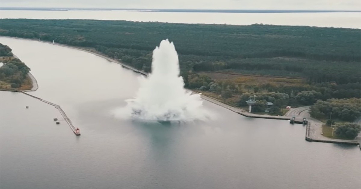 Video: Explotó Una Bomba De La Segunda Guerra Mundial En Polonia | Rosario3