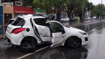 El hecho se registró este domingo a la mañana.