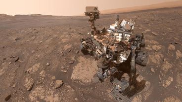 El Curiosity cambió mucho en ocho años en el planeta rojo.