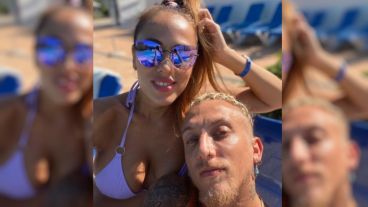 Barby Silenzi y El Polaco en tiempos felices.