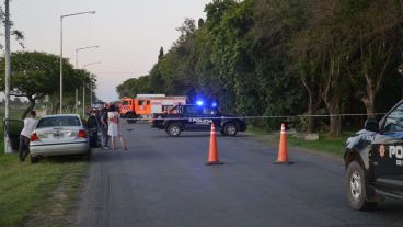 El hecho ocurrió sobre ruta 11, a la altura de Oliveros.