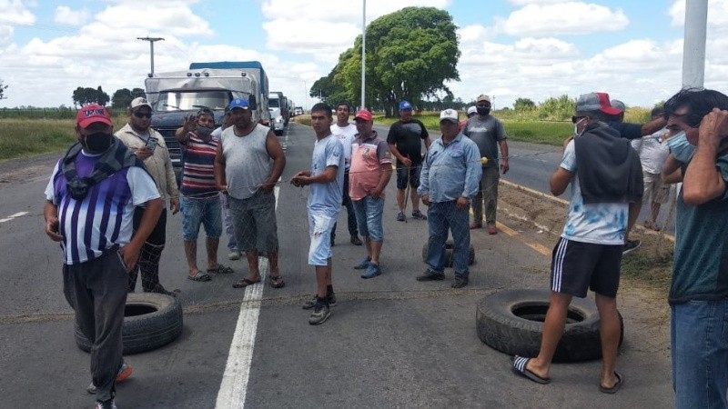 Hubo tensión y episodios violentos a la altura de Maciel.