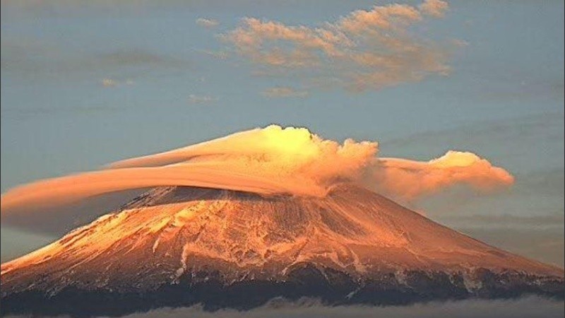 Las nubes lenticulares son un fenómeno natural.