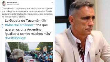 "Los que queremos una Argentina igualitaria somos muchos más", era la frase del Presidente que acompañaba el posteo que citó el legislador